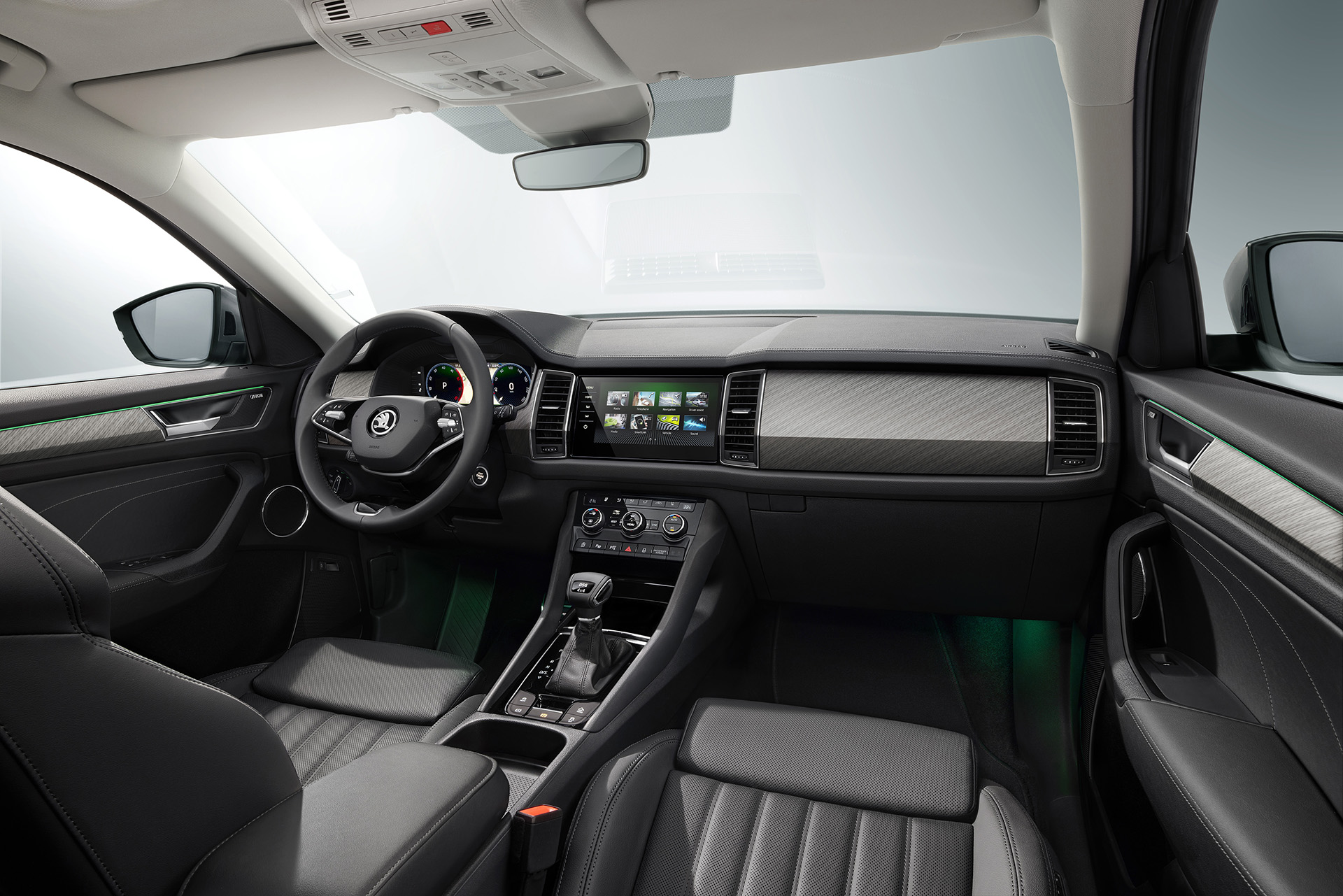 De nieuwe ŠKODA Kodiaq interieur 