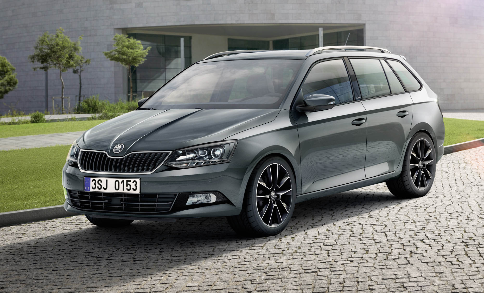 Skoda fabia combi voorkant