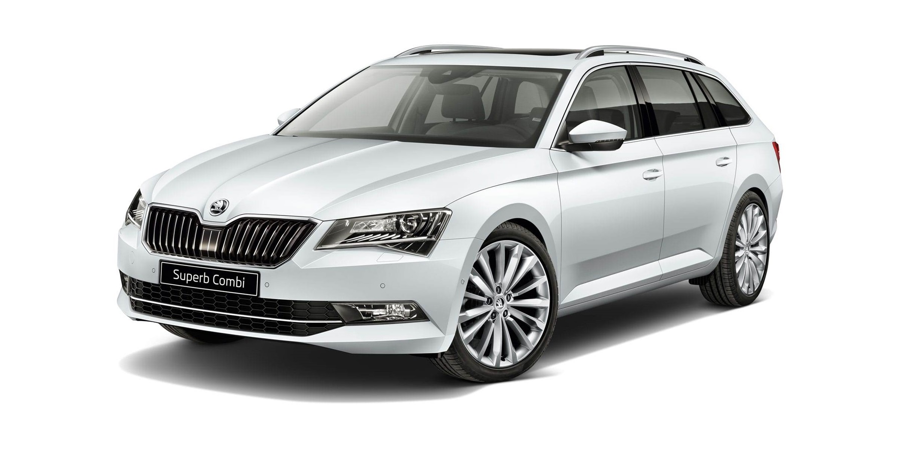 Skoda superb combi voorkant